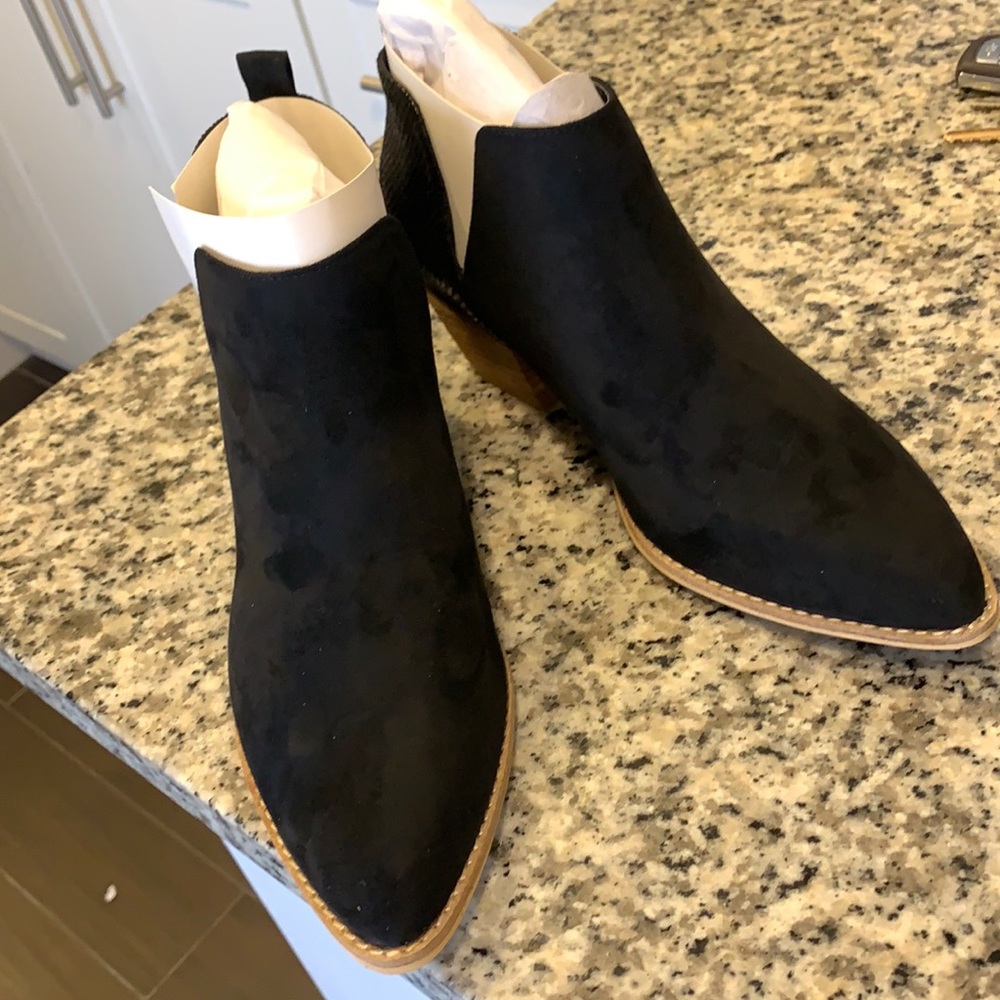 Black booties